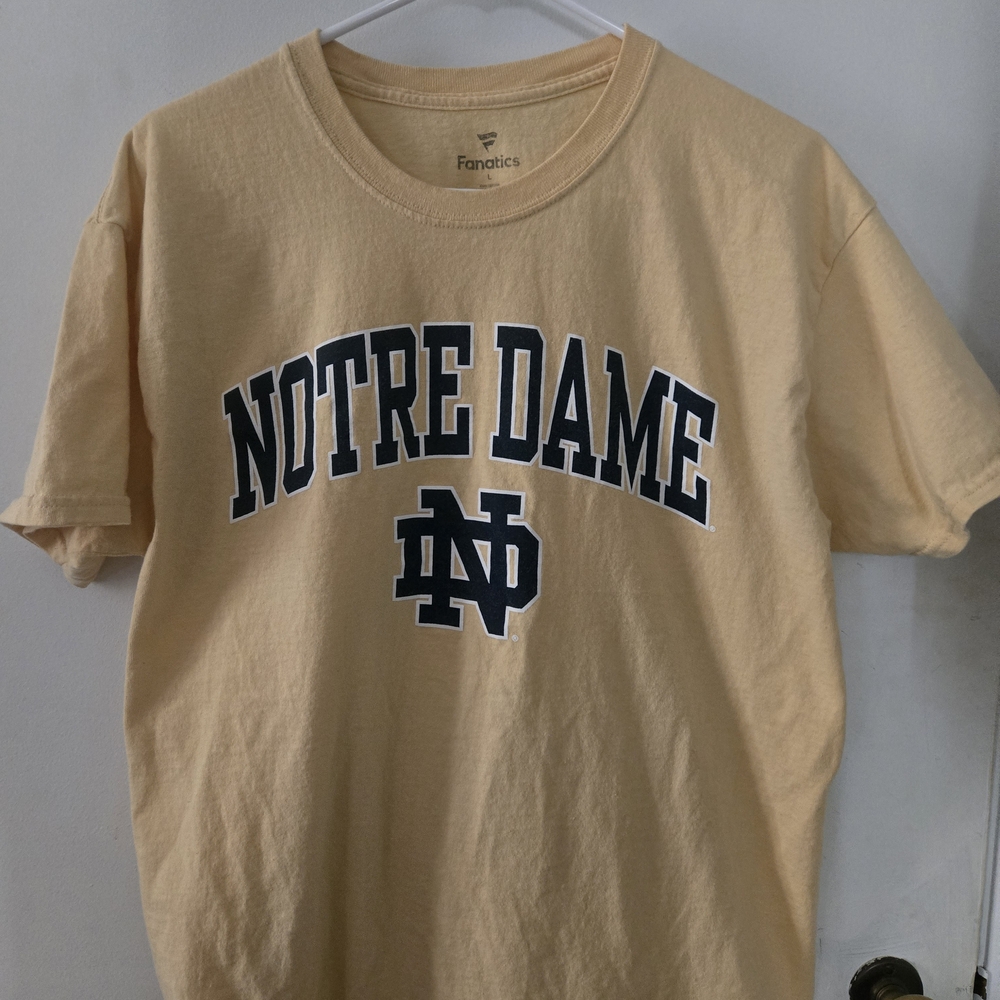 Fanatics Tan Crewneck Tee